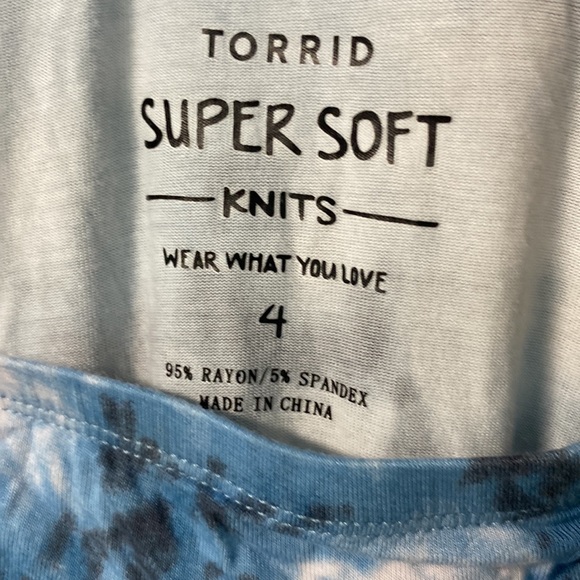 Torrid size 4 the-dye romper - Picture 4 of 9